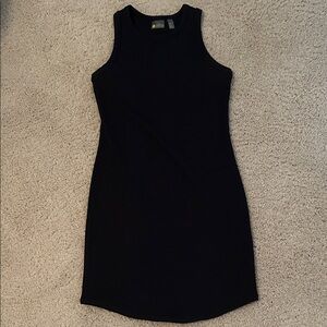 Zella black ribbed XS racer back athletic dress